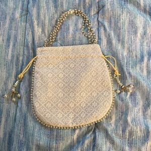 White Beaded Bag/Purse